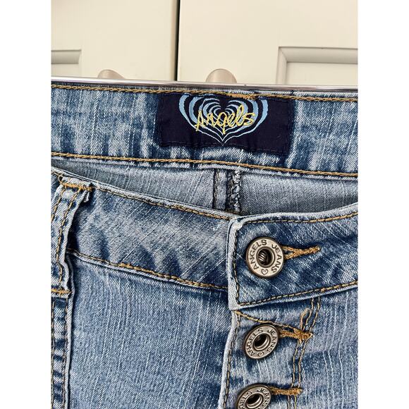 Angels Women’s Vintage Y2K Flare Jeans Size 5 (26) - Picture 3 of 8